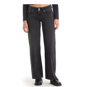 Levi's Women's Charcoal Straight Leg Jeans